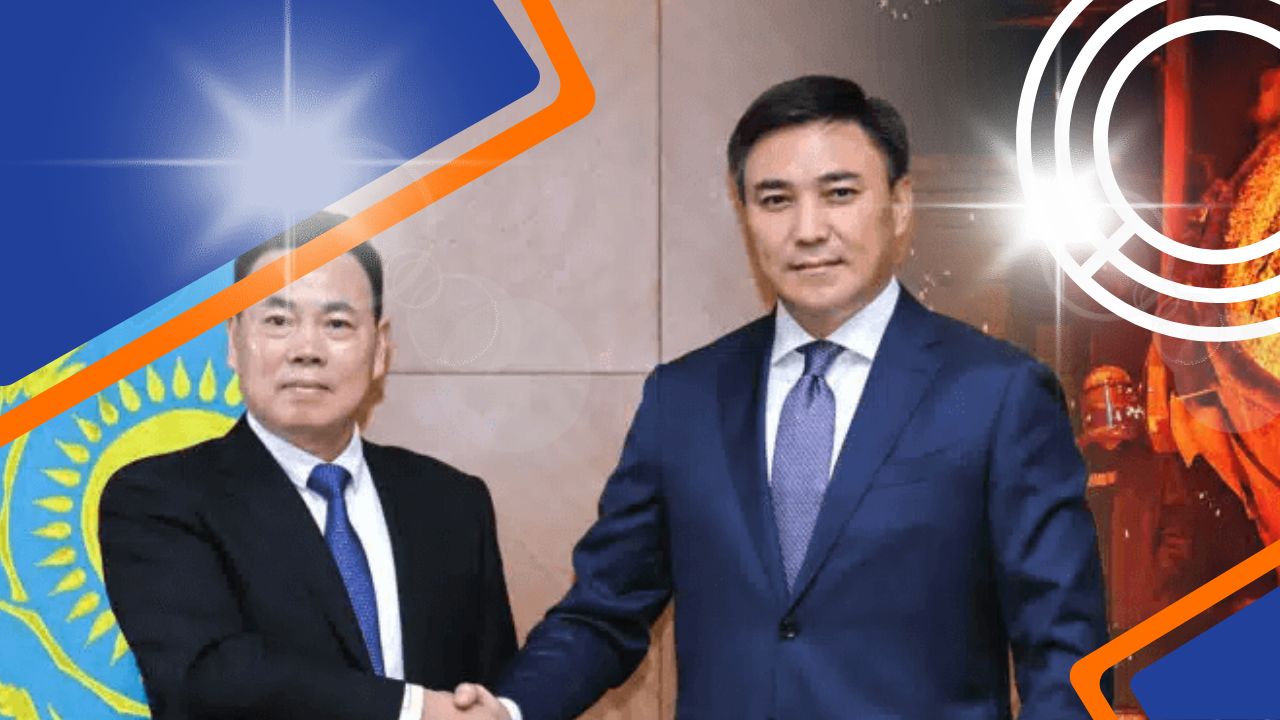 A Chinese company will invest $1.75 billion to construct a metallurgical plant in Shymkent in Kazakhstan